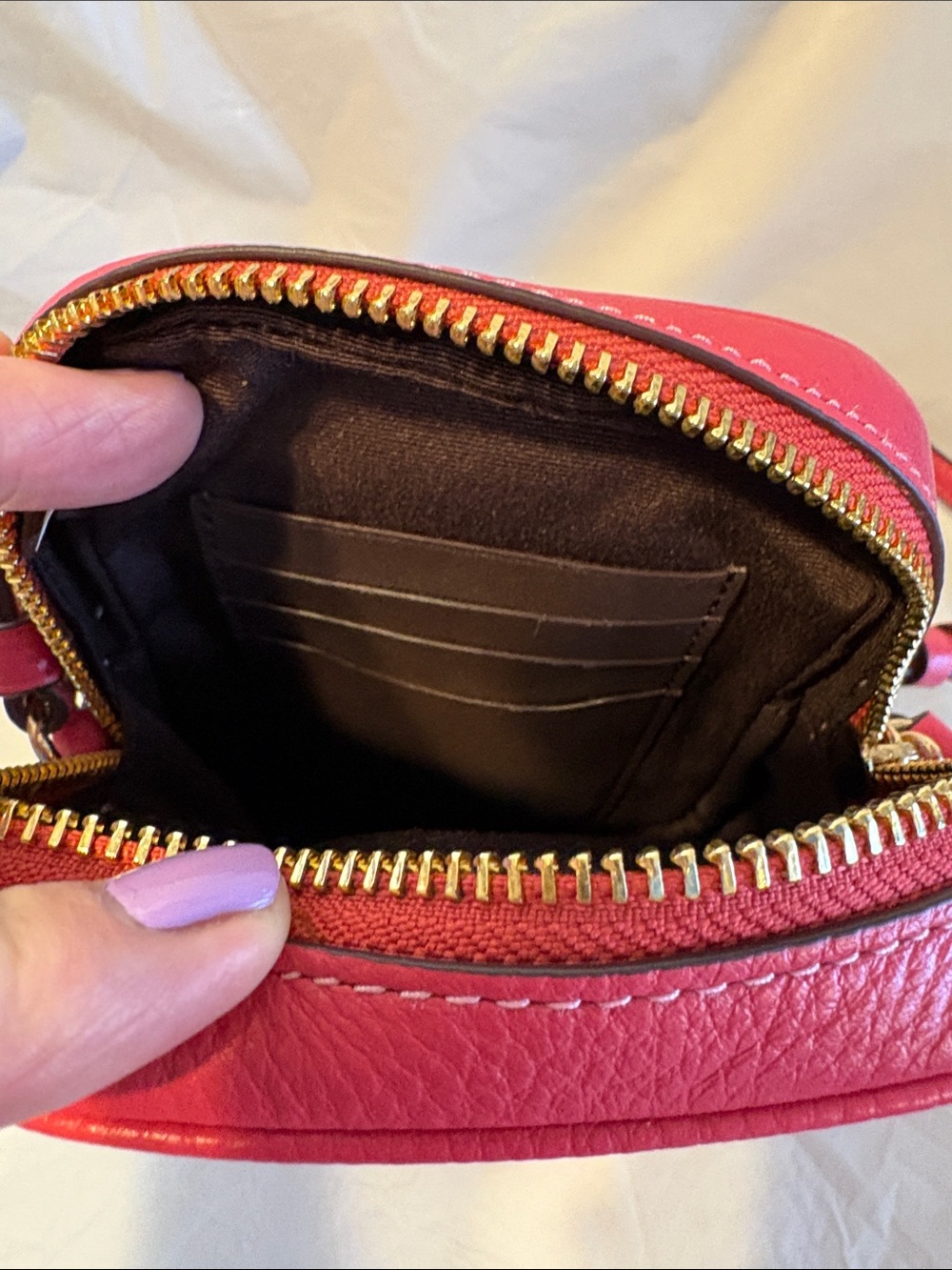Coach Zip Crossbody NWT - Picture 9 of 12